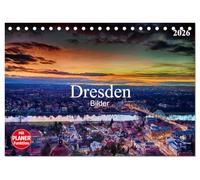 Dresden Bilder 2026 (Tischkalender 2026 DIN A5 quer), CALVENDO Monatskalender: Die Barockstadt Dresden von Ihrer schönsten Seite