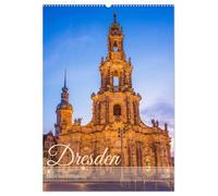 Dresden - Bilder aus Elbflorenz (Wandkalender 2026 DIN A2 hoch), CALVENDO Monatskalender: Die wunderbaren Fotos dieses Kalenders lassen erahnen, warum Dresden auch den Beinamen "Elbflorenz" trägt.