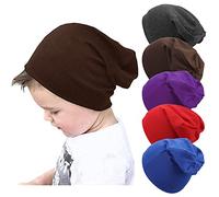 DRESHOW 5 Pièces Unisex Bambino Berretti Ragazzi Ragazze Morbido Carino Cappello Berretto Bonnet Bébé Fille Doux Mignon Cap 6-60 Mois