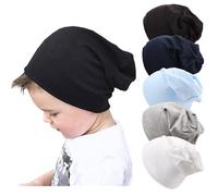 DRESHOW 5 Pièces Unisex Bambino Berretti Ragazzi Ragazze Morbido Carino Cappello Berretto Bonnet Bébé Fille Doux Mignon Cap 6-60 Mois