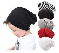 DRESHOW 5 Pièces Unisex Bambino Berretti Ragazzi Ragazze Morbido Carino Cappello Berretto Bonnet Bébé Fille Doux Mignon Cap 6-60 Mois