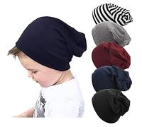 DRESHOW 5 Pièces Unisex Bambino Berretti Ragazzi Ragazze Morbido Carino Cappello Berretto Bonnet Bébé Fille Doux Mignon Cap 6-60 Mois