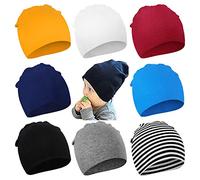 DRESHOW Bébé Bonnet Nouveau-né Bambin Doux Mignon Tricoté Chapeau pour Bébés Garçons Child Casquette Bonnets, 6-24 Mois