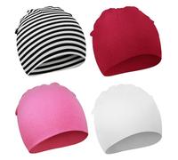 DRESHOW Bébé Bonnet Nouveau-né Bambin Doux Mignon Tricoté Chapeau pour Bébés Garçons Child Casquette Bonnets, 6-24 mois