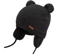 DRESHOW Bonnet Bébé Fille Garcon Bonnet Hiver Bebe Bonnet Childs Chapeaux Infant Bonnet Bébé Fille Doux Mignon Cap pour Tomber Hiver