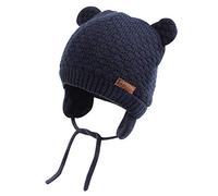 DRESHOW Bonnet Bébé Fille Garçon - Hiver Bébé Doux Mignon Cap pour Tomber