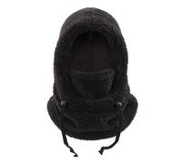 DRESHOW Cagoule Hiver Thermique pour Enfants Cagoule de Ski Polaire Coupe-Vent pour Enfants pour Garçons et Filles Cyclisme Patinage Randonnée Activités de Plein Air pour Les 3-10 Ans