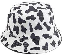 DRESHOW Été Réversible Seau Chapeau Pliable Pêcheur Chapeau de Soleil Pliable Anti-UV Protection pour Femmes Hommes