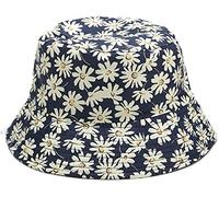 DRESHOW Été Réversible Seau Chapeau Pliable Pêcheur Chapeau de Soleil Pliable Anti-UV Protection pour Femmes Hommes