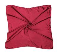 DRESHOW Femmes Grand Foulards Carrés Satin Foulards Cheveux Accessoires Soie Carrés Motifs Classiques Bandanas Plage