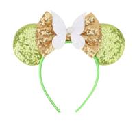 DRESHOW Oreilles de Souris Arc Bandeaux Paillettes Décoration de Fête Cosplay Costume pour et Femmes