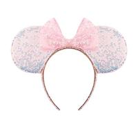 DRESHOW Oreilles de Souris Arc Bandeaux Paillettes Décoration de Fête Cosplay Costume pour et Femmes