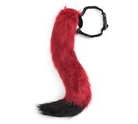 DRESHOW Queue de Fourrure de Renard Cosplay Costume Fête Super énorme Queue Moelleuse Pour Adolescent Adulte