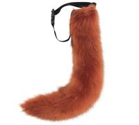 DRESHOW Queue de Fourrure de Renard Cosplay Costume Fête Super énorme Queue Moelleuse Pour Adolescent Adulte