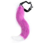 DRESHOW Queue de Fourrure de Renard Cosplay Costume Fête Super énorme Queue Moelleuse Pour Adolescent Adulte