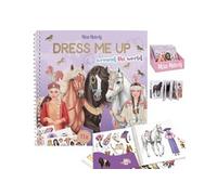 Depesche Livre d'autocollants Miss Melody Dress Me Up Around The World – 24 pages, 11 feuilles