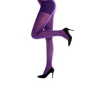 DRESS ME UP - WZ-012PU-lila Collants Leggings Costume Dame fête Carnaval Halloween Extensible Violets S/M