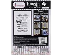 Dress My Craft Transfer Me Sheet A4-Cluster of Butterflies