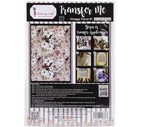 Dress My Craft Transfer Me Sheet A4-Vintage Floral #1