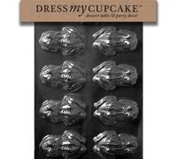 Dress My Cupcake DMCA126 Moule pour chocolat Grenouille Jardin Pelouse Entretien