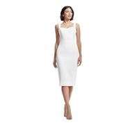 Dress The Population Robe Moulante sans Manches pour Femme - Blanc - XX-Large
