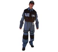 Dress Up America Adulte Deluxe S.W.A.T; Costume d’agent de police