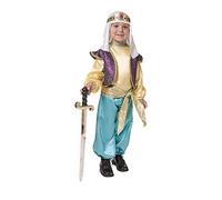 Dress Up America Arabian Sultan,Yellow And Blue Green,Small