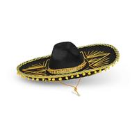 Dress up America Chapeau Ombrero Pour Enfants Et Adultes - Chapeaux Traditionnels De Fête, Jaune