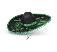 Dress Up America Chapeau Sombrero Vert Pour Enfants - Chapeaux Sombrero Mexicains - Chapeaux De Costume De Fête Traditionnels