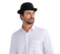 Dress Up America Chapeaux Derby - Chapeau Melon Derby Pour Enfants - Costume De Chapeau Melon En Velours Noir