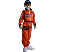 Dress Up America Costume Astronaute pour Enfants - Nasa Orange Scaphandre Garçon