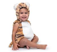 Dress Up America Costume de bébé tigre - Animal Onesie Romper pour nourrissons - Costume d'Halloween Tiger Cub