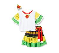 Dress Up America Costume de danseuse mexicaine pour petite fille