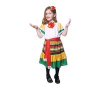 Dress Up America Costume de danseuse mexicaine pour petite fille