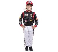 Dress Up America Costume De Pilote De Voiture De Course Pour Enfants - Habillage De Veste De Course Pour Garçons