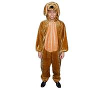 Dress Up America Costume Sensationnel de Petit Chien en Peluche Marron pour Enfants - Ensemble de Déguisement Petit Chien en Peluche Marron pour Jeu de Rôle et Amusement