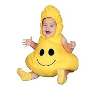 Dress Up America Costume Smiley visage bébé Smiley costume pour les enfants, Jaune, 6-12 mois (Poids 16-21 Lb, Hauteur 24-28 Pouces)