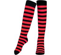 Dress Up America Coton Rayé Chaussettes pour Enfants - Hauteur Genou Filles &