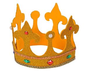 Dress Up America Couronne des enfants Kings High , Taille unique , Comme la Présentation , One Size