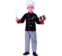 Dress Up America Déguisement de chef cuisinier pour enfants - Ensemble de déguisement de chef cuisinier pour s'amuser et jouer à la comédie