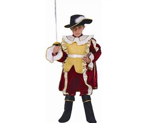 Dress Up America Déguisement De Chevalier Noble Pour Enfants - Faire Semblant De Jouer Un Rôle Pour Habiller Un Enfant De Chevalier Noble Rouge - Costume D'armure De Chevalier Médiéval
