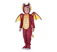 Dress Up America Costume de Dragon pour Enfants - Costume de Dragon Rouge pour Filles et Garçons