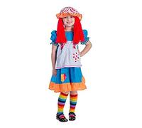 Dress Up America Déguisement de poupée de chiffon arc-en-ciel pour fille