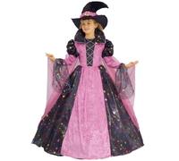 Dress Up America Déguisement De Sorcière Pour Fille - Déguisement De Sorcière Rose Et Noir Pour Tout-Petit - Ensemble De Déguisements De Sorcières d'Halloween Pour Enfants