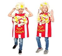 Dress Up America Déguisement Pop-Corn Unisexe Pour Enfants - Déguisement Amusant Pour Garçons Et Filles