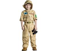 Dress Up America Ensemble Costume de Gardien de Zoo pour Enfants - Gardien de Zoo Habiller Ensemble pour Jeu de Rôle et Amusement