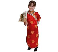 Dress Up America Ensemble de costume de fille chinoise de luxe pour enfants