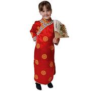 Dress Up America Ensemble de costume de fille chinoise de luxe pour enfants