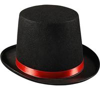 Dress Up America Top Hats pour Enfants et Adultes - Chapeau de fête de Magicien Noir - Chapeau de Smoking Formel - Unisexe