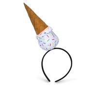 Dress Up America Serre-Tête En Forme De Cornet De Glace - Chapeau De Fête En Forme De Crème Glacée - Accessoire De Fête Costumée